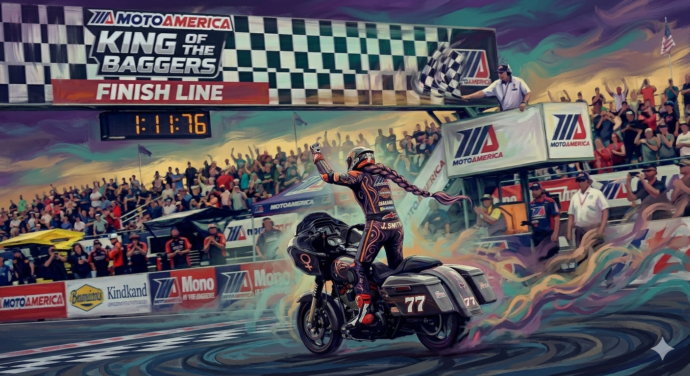 When Will We See a Female Rider Win a King of the Baggers Race?