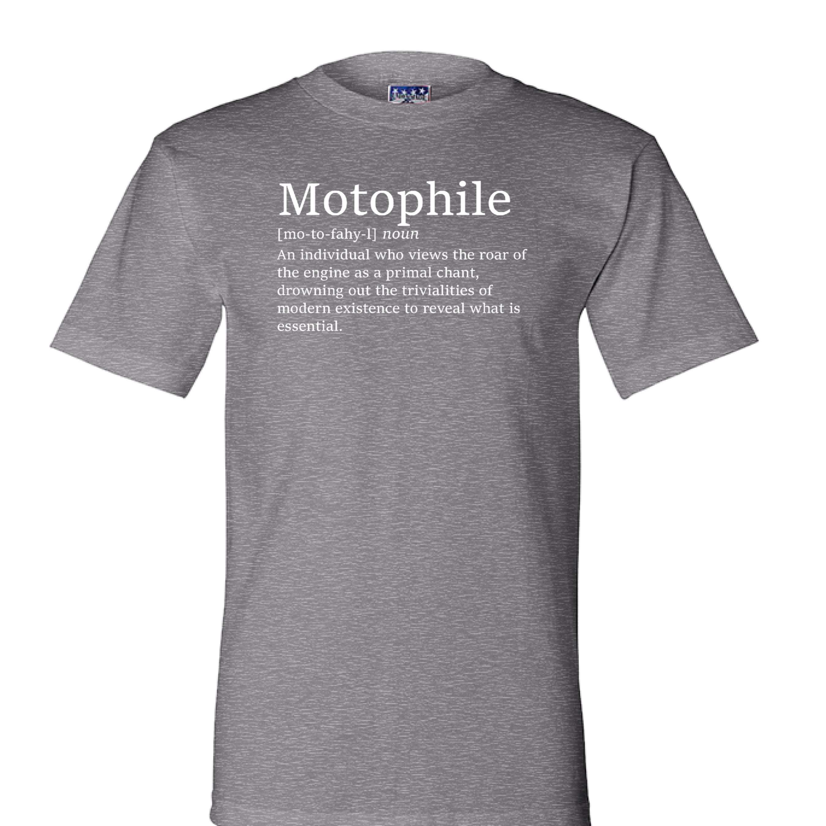 Motophile Definition